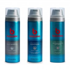 Espuma de Barbear Bozzano 200ml 193g - Refrescante + Pele Sensível + Hidratação